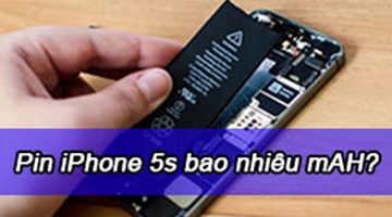 Pin iphone 5s bao nhiêu mAH - Mẹo tiết kiệm Pin Iphone thần thánh