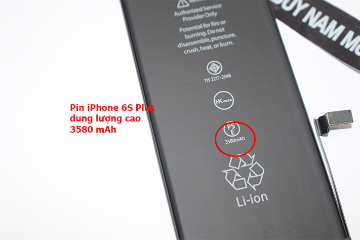 Thay Pin iPhone 6 / 6s chính hãng Pisen dung lượng cao – Chiêu Dương Tech